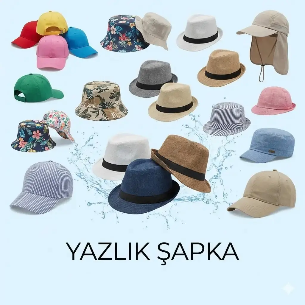 yazlık şapka
