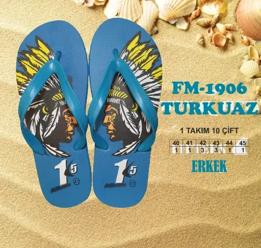 Dayanıklı Toptan Çocuk Plaj Terliği - 2026 Sezonu (T8086) - 1