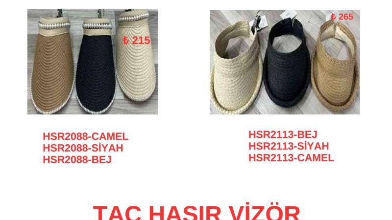 Wholesale Straw Hats - İstanbul Mayo
