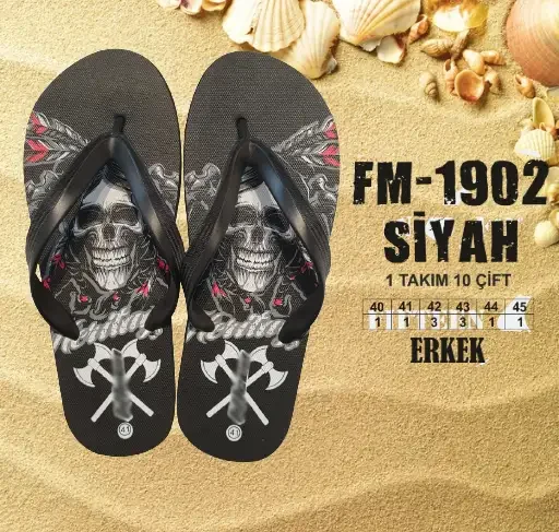 Yeni Nesil Toptan Unisex Plaj Terliği - 2026 Sezonu (T8087) - 1