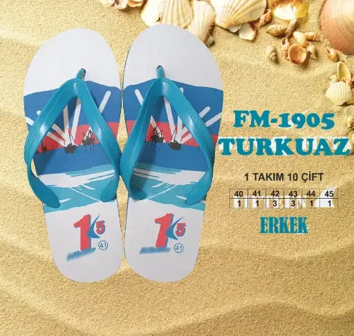 Trend Toptan Unisex Plaj Terliği - 2026 Sezonu (T8089) - 1