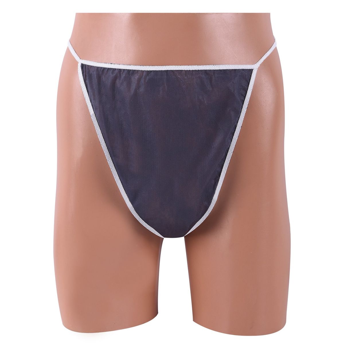 Tek kullanımlık erkek slip iç çamaşırı komple lastikli (300 adet) - 1