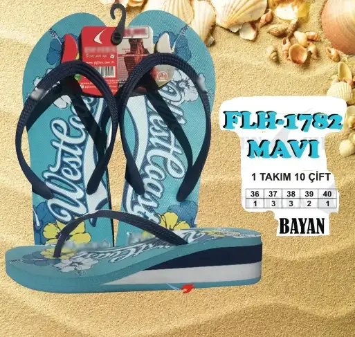 Kaliteli Toptan Unisex Plaj Terliği - 2026 Sezonu (T8106) - 1