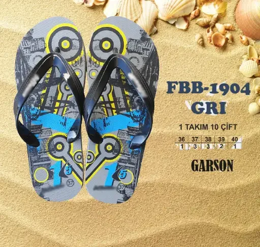 Plaj Tipi Toptan Unisex Plaj Terliği - 2026 Sezonu (T8136) - 1