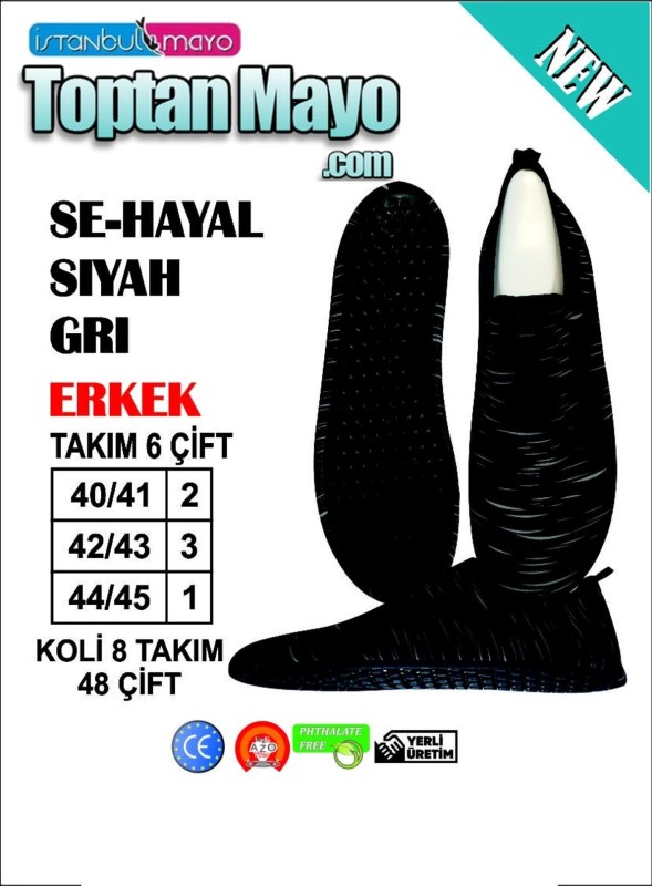 Kaliteli Deniz Ayakkabısı (T7623) - Toptan Deniz Ayakkabısı