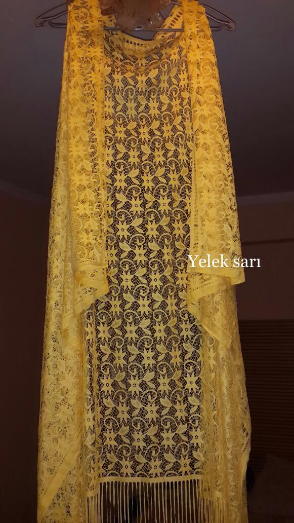 Toptan Dantel Yelek Stil Plaj Elbisesi Pareo T5861 - 7