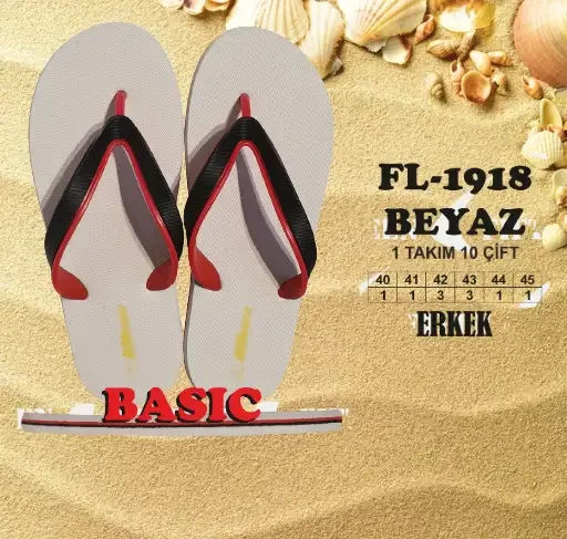 Trend Toptan Unisex Plaj Terliği - 2026 Sezonu (T8151) - 1